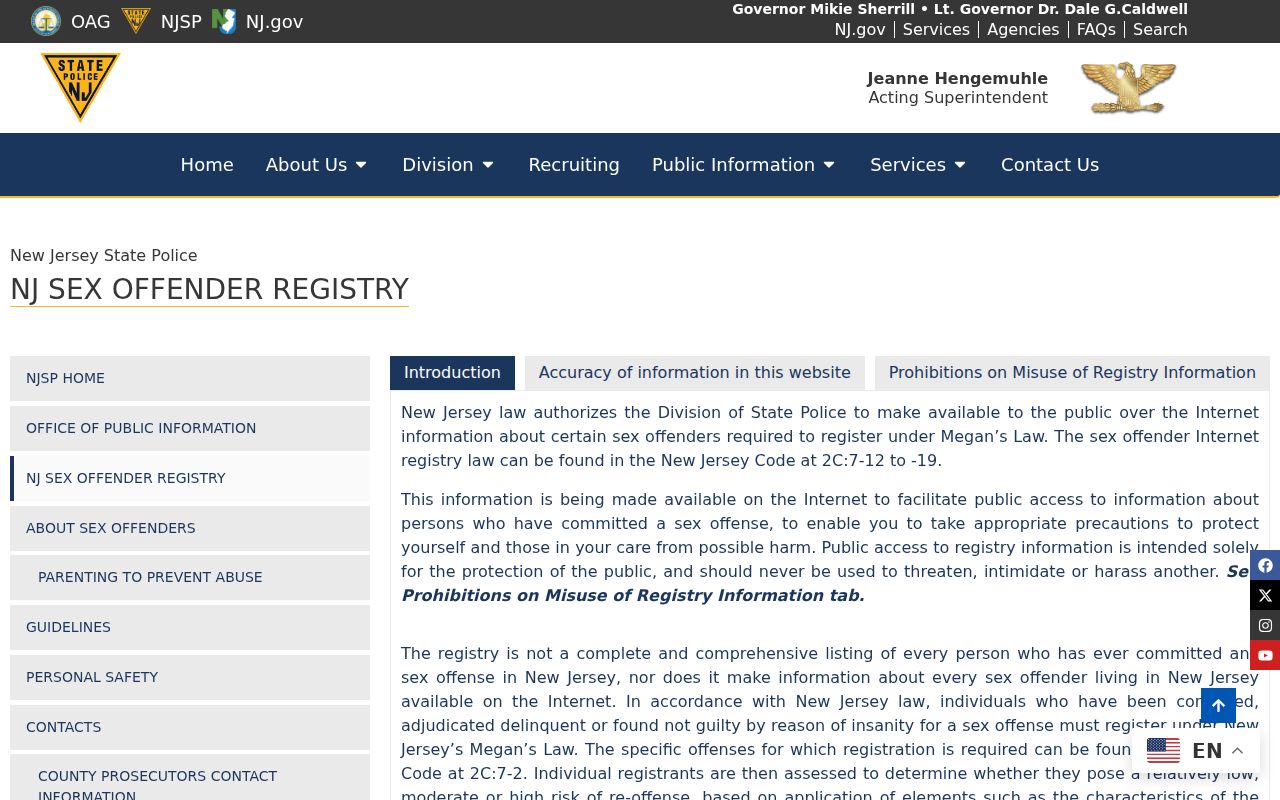 Camden County resident lookup New Jersey public registry information
